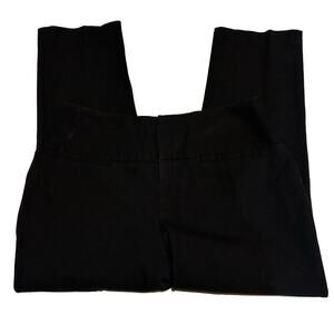 INC International Concepts Black Cropped Career Pants Women's 8